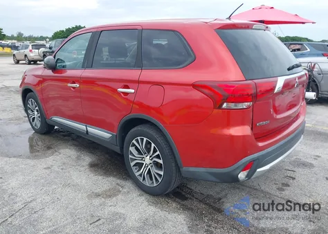 2016 Mitsubishi Outlander Es из США, поврежденный, VIN JA4AZ3A36GZ038188